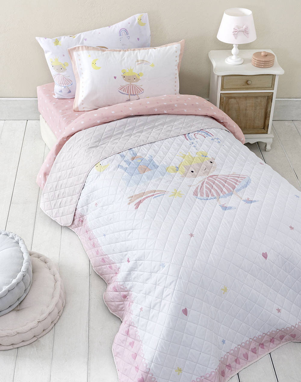 Nima Single Duvet Cover Alice (Dimensions: 160X220Cm.) Home Bedroom Quilts One Color Synthetic N34663 Quilts