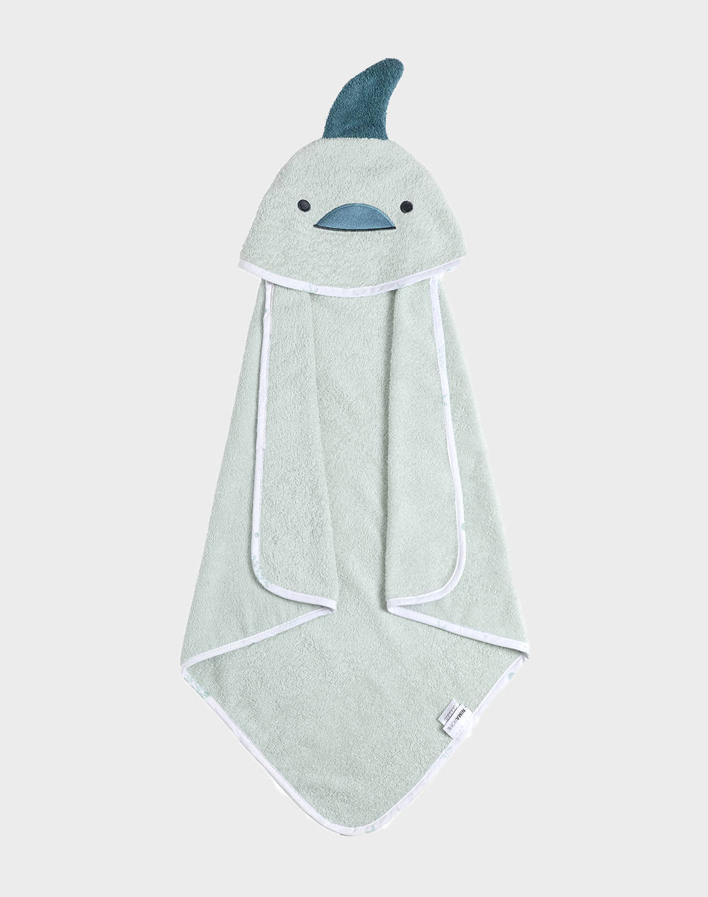 Nima Cape Sea Love (Dimensions: 75 X75Cm.) Kids Accessories Beach Towels One Color Cotton N35004 Beach Towels