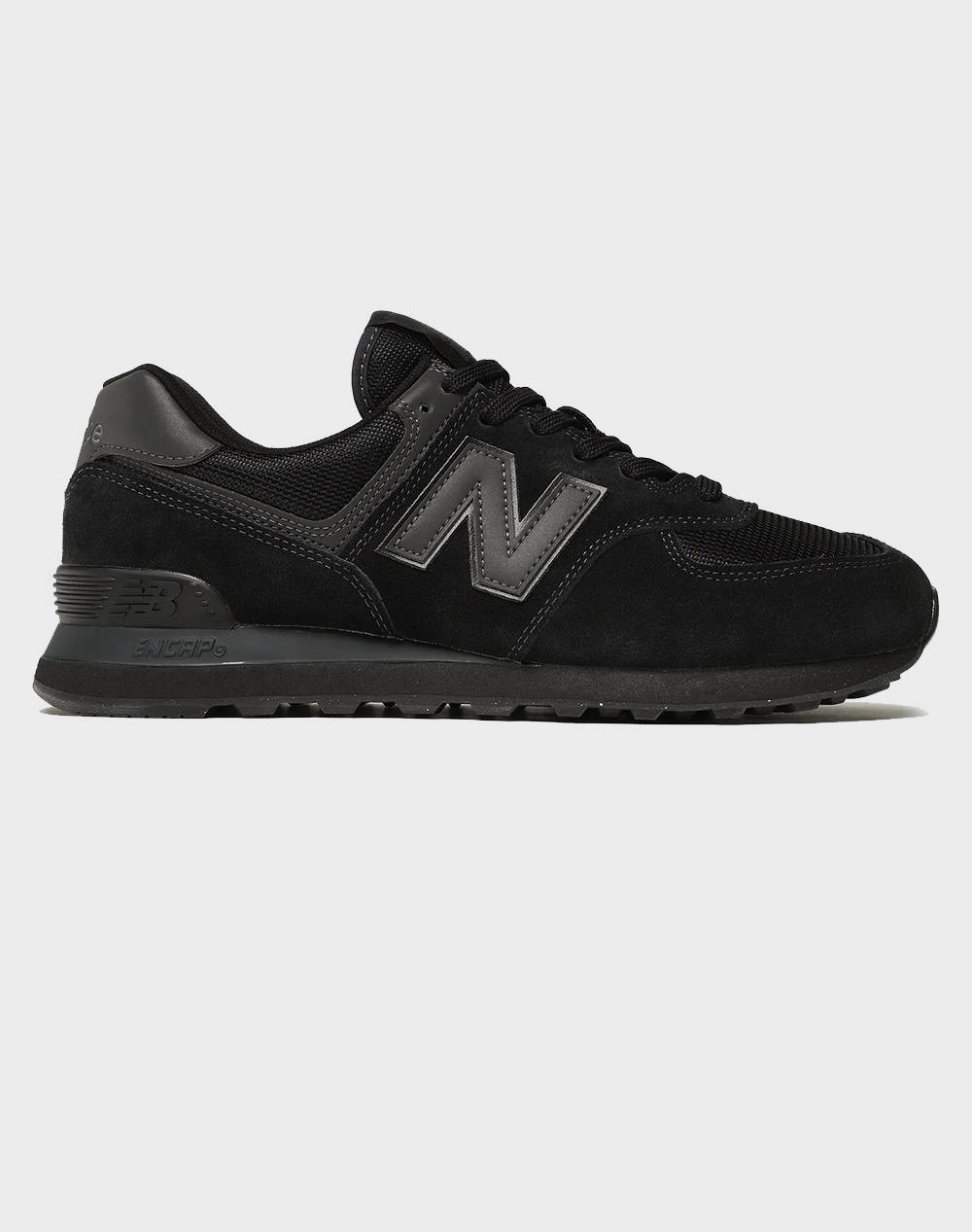 New Balance 574 Classics Shoes Women Footwear Sneakers Black Suede Ml574Eve D Sneakers Black