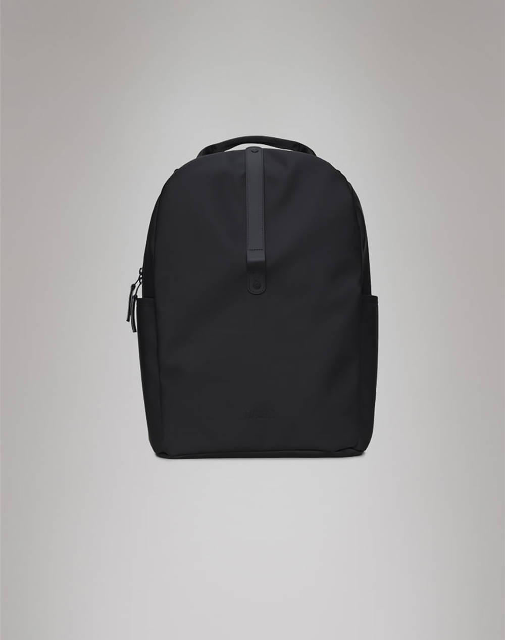 Rains Clip Front Backpack W3 (Dimensions: 44 X 16 X 30Cm.) Women Accessories Bags Black Synthetic 14890 01 Bags Black