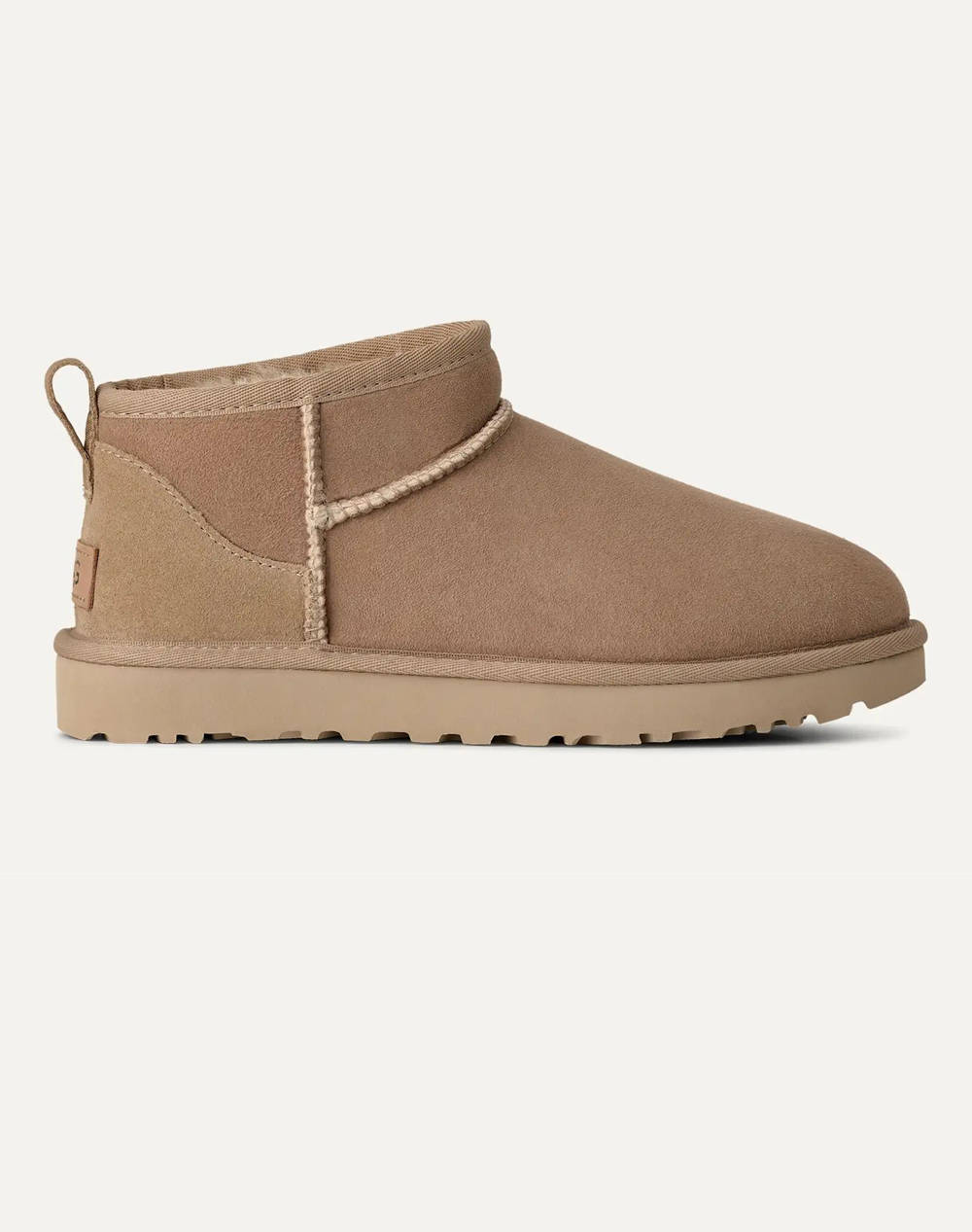 Ugg Classic Ultra Mini Women Footwear Boots/Booties Sandybrown Leather,Suede 1116109 San_Sand Female Boots/Booties Brown
