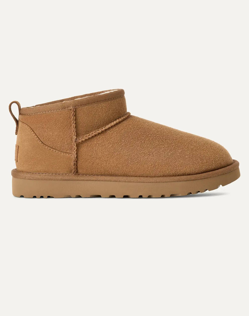 Ugg Classic Ultra Mini Γυναικα Παπουτσια Μποτες/Μποτακια Tan Δερμασουετ 1116109 Che