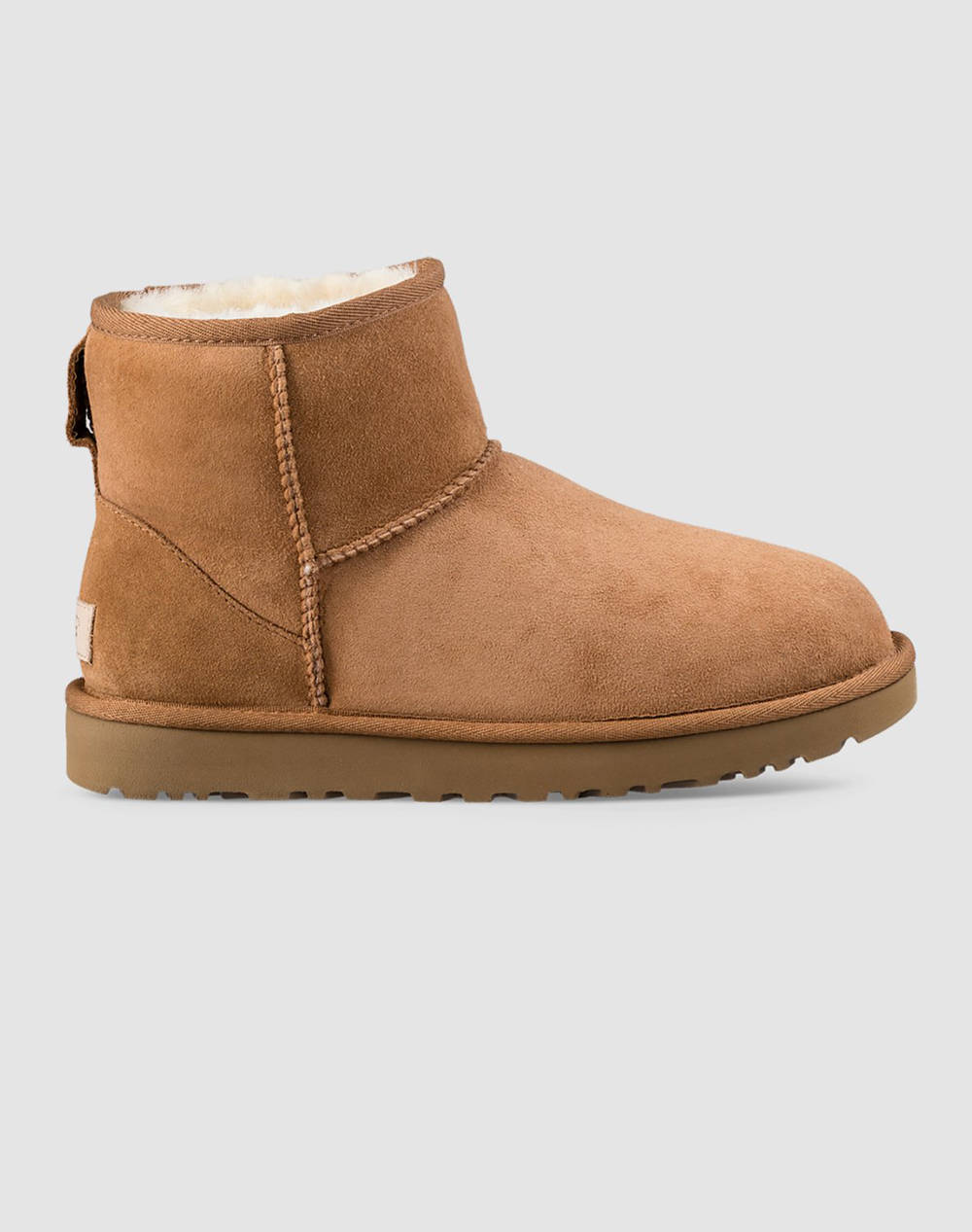 Ugg Classic Mini Ii Γυναικα Παπουτσια Μποτες/Μποτακια Tan Δερμασουετ 1016222 Che