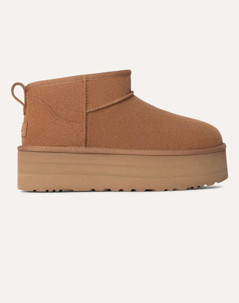 Ugg Classic Ultra Mini Platform Γυναικα Παπουτσια Μποτες/Μποτακια Tan Σουετ 1135092 Che - Koolfly