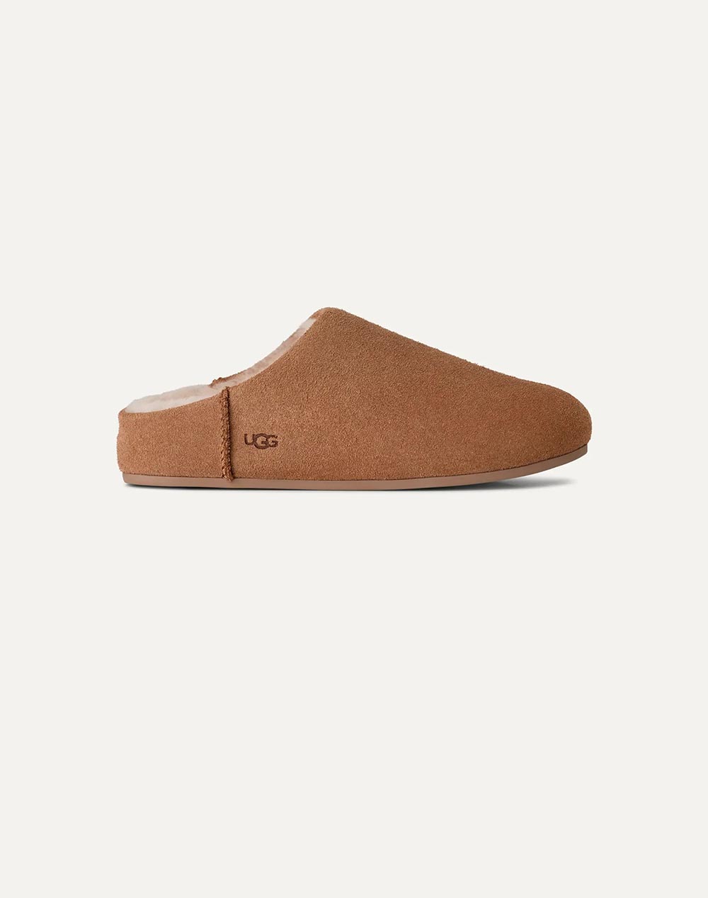 Ugg 1171390 Elea Slip On Παντοφλα Απλη Ugg Γυναικα Παπουτσια Παντοφλες Tan Σουετ 1171390 Che - Koolfly