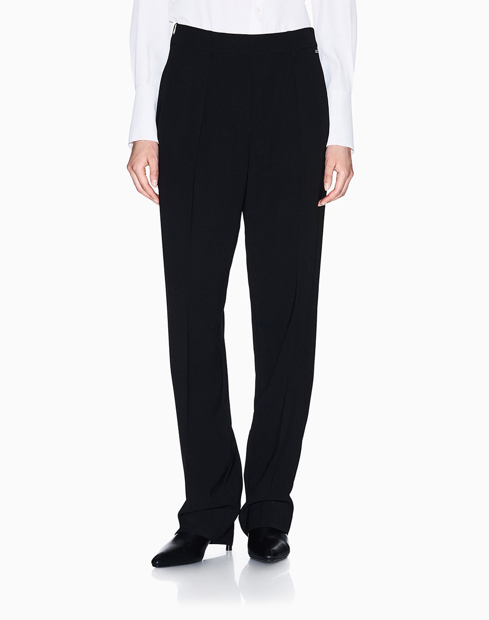Armani Exchange Trouser Γυναικα Ρουχα Παντελονια Υφασματινα Black Συνθετικο Xw000664Af10872 Uc001
