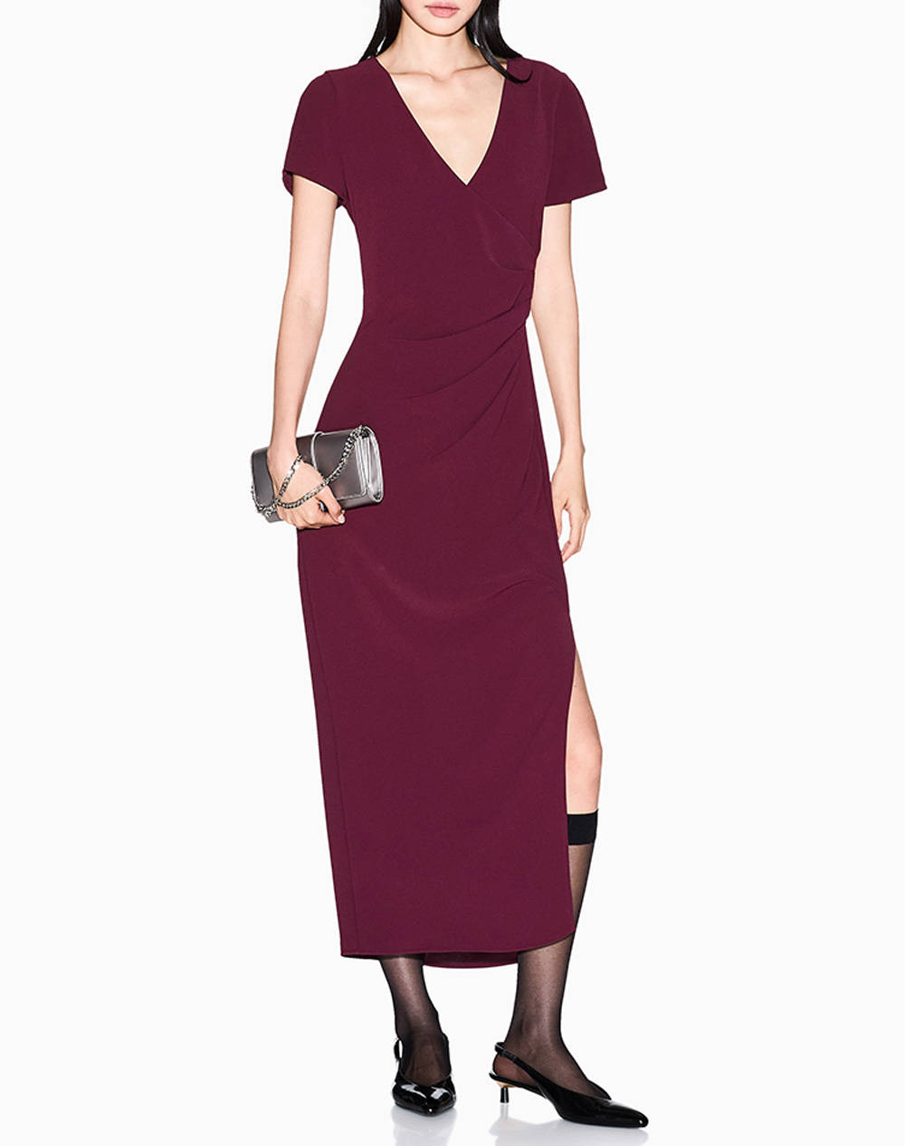 Armani Exchange Dress Γυναικα Ρουχα Φορεματα Redwine Συνθετικο Xw000665af10872 Ua343 - Koolfly