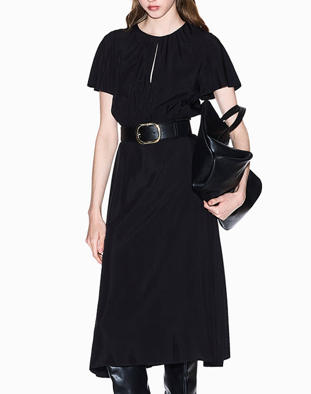 Armani Exchange Dress Γυναικα Ρουχα Φορεματα Black Βισκοζσυνθετικο Xw001025Af16122 Uc001