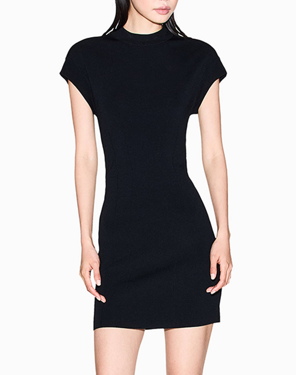 Armani Exchange Dress Γυναικα Ρουχα Φορεματα Black Βισκοζ,Συνθετικο Xw000764af10352 Uc001 - Koolfly