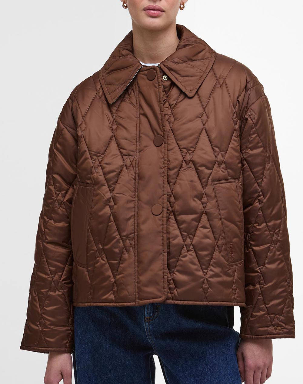 Women Clothes Outerwear Outerwear Jackets Brown Synthetic Lqu1844 Brbr51.10 Female Jackets Brown