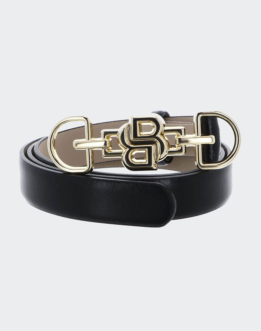 Boss B_Icon_Ch G_Sz20 10245669 01 Women Accessories Belts Black Leather 50548623 001 Female Belts Black