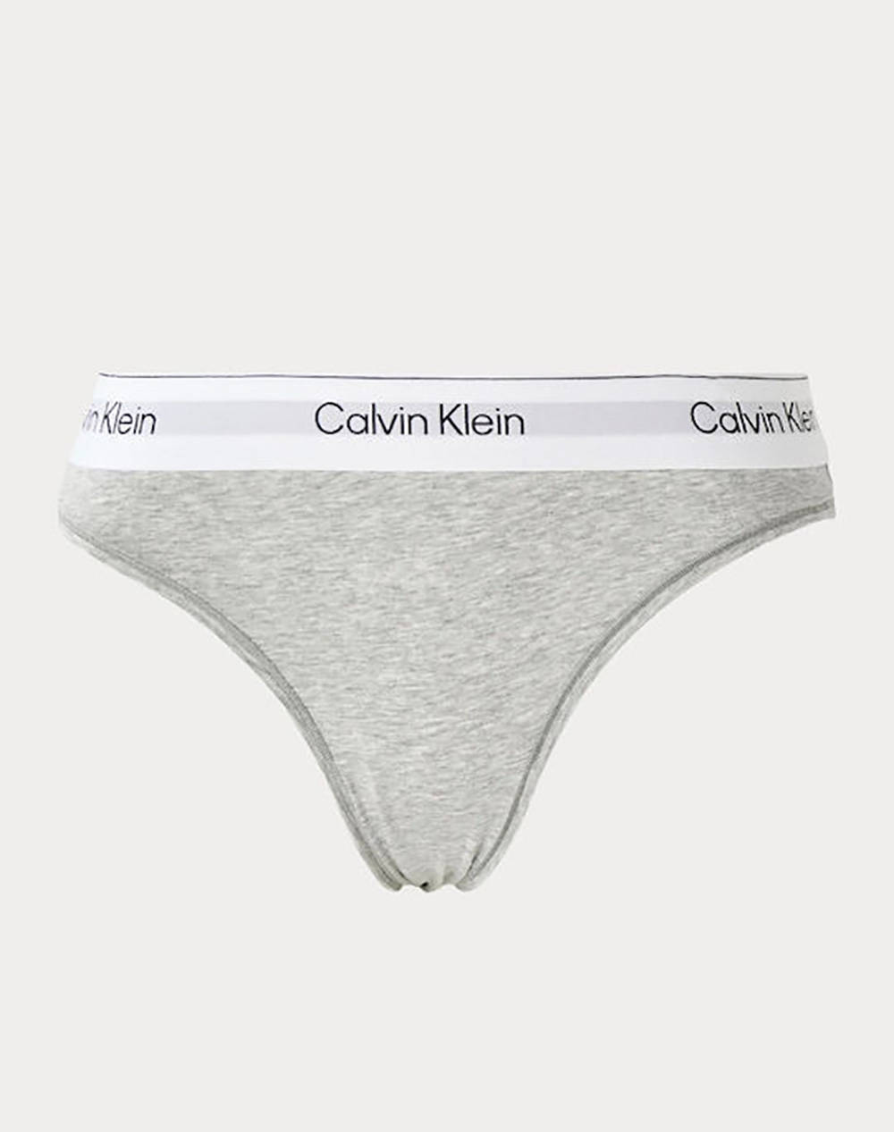 Calvin Klein Jeans Brazilian Women Underwear Briefs Briefs Lightgray Cotton,Elastic,Synthetic Lv00Qf8522 P7A Female Briefs