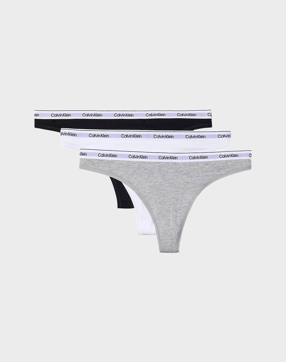 Calvin Klein Jeans Thong 3Pk Women Underwear Briefs Briefs Multi Cotton,Elastic 000Qd5209E Mpi Female Briefs