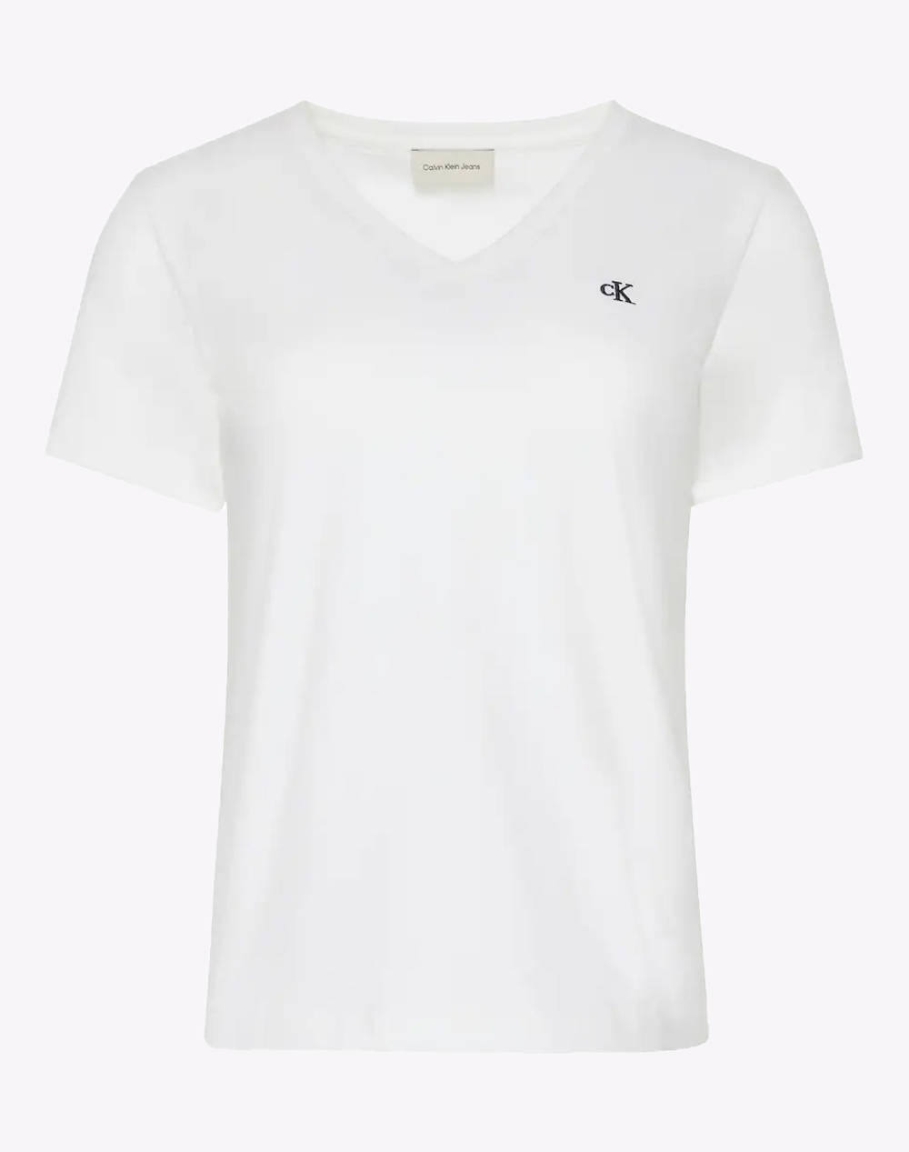 Calvin Klein Jeans Archive Jersey Vnk Tee Eu Women Clothes Tops T Shirts White Cotton Lv047B205G Yaa Female T-Shirts
