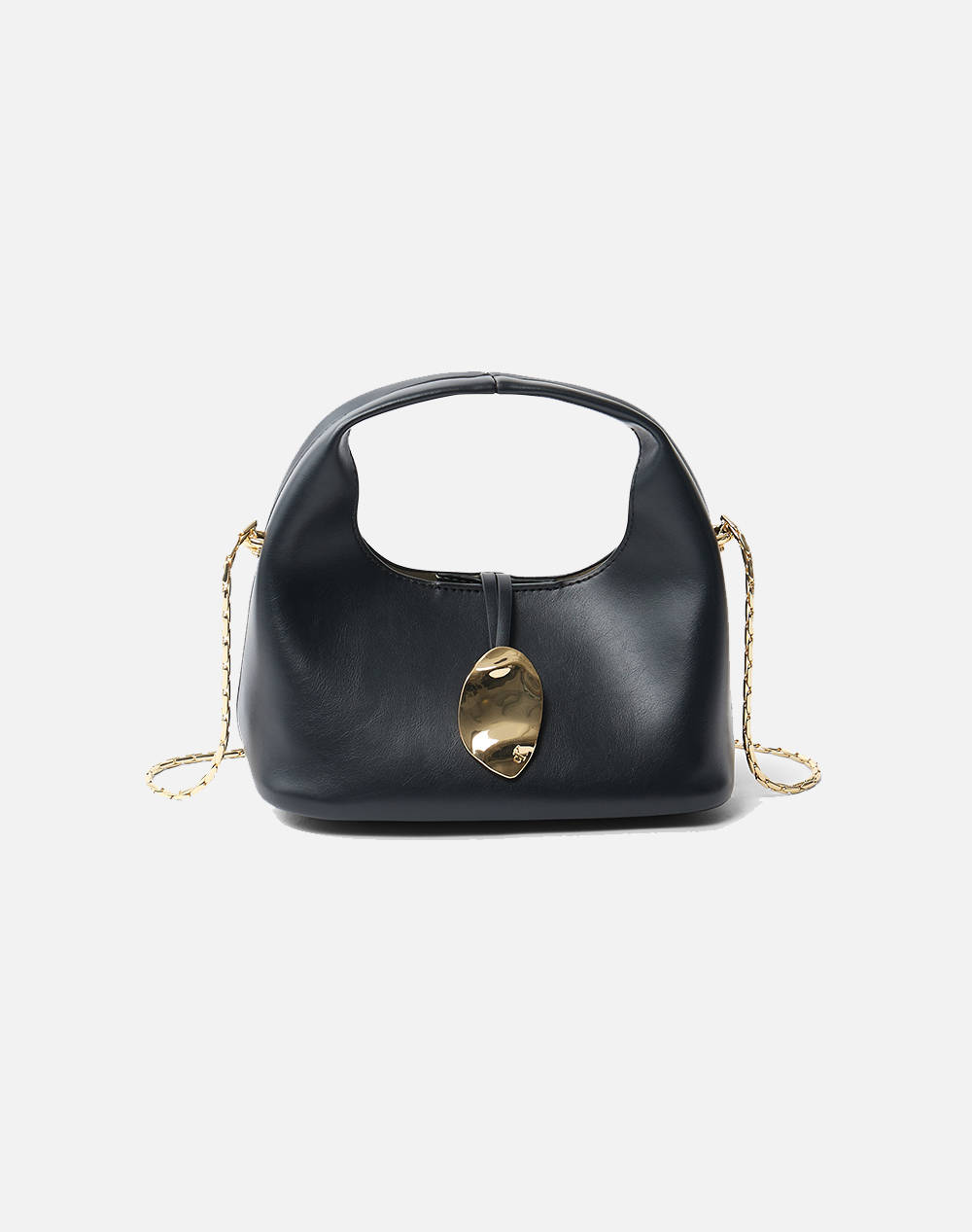 Calvin Klein Stone Lock Slouchy Crossbody Bag (Dimensions: 12.5 X 9.5 X 19Cm.) Women Accessories Bags Black Synthetic Lv04K3177G Ub1 Female Bags Black