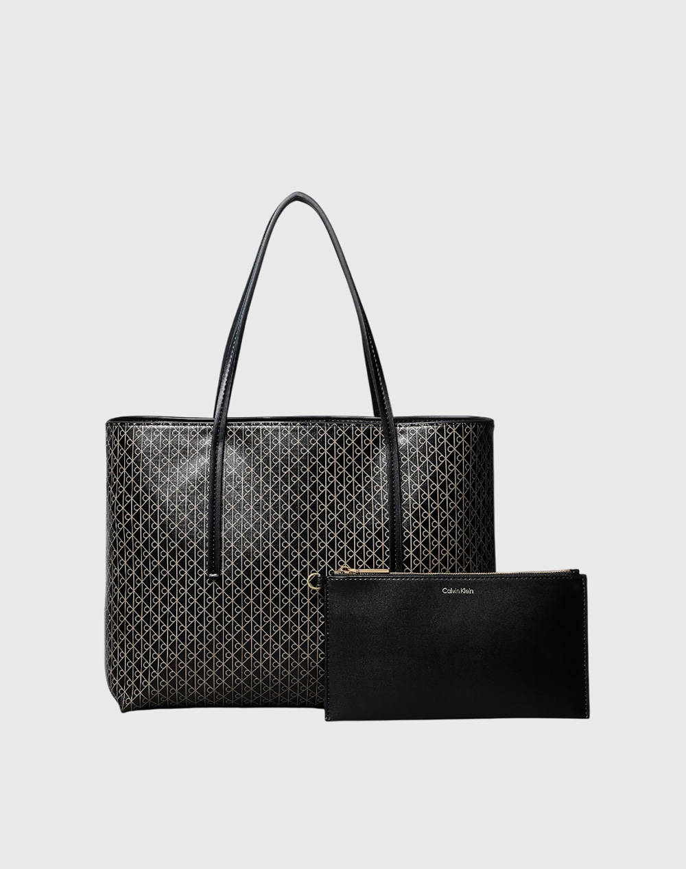Calvin Klein Jeans Aop Small Tote (Dimensions: 31 X 24 X 9Cm) Women Accessories Bags Black Imitation Leather,Synthetic Lv04F3267G 2Xa Female Bags
