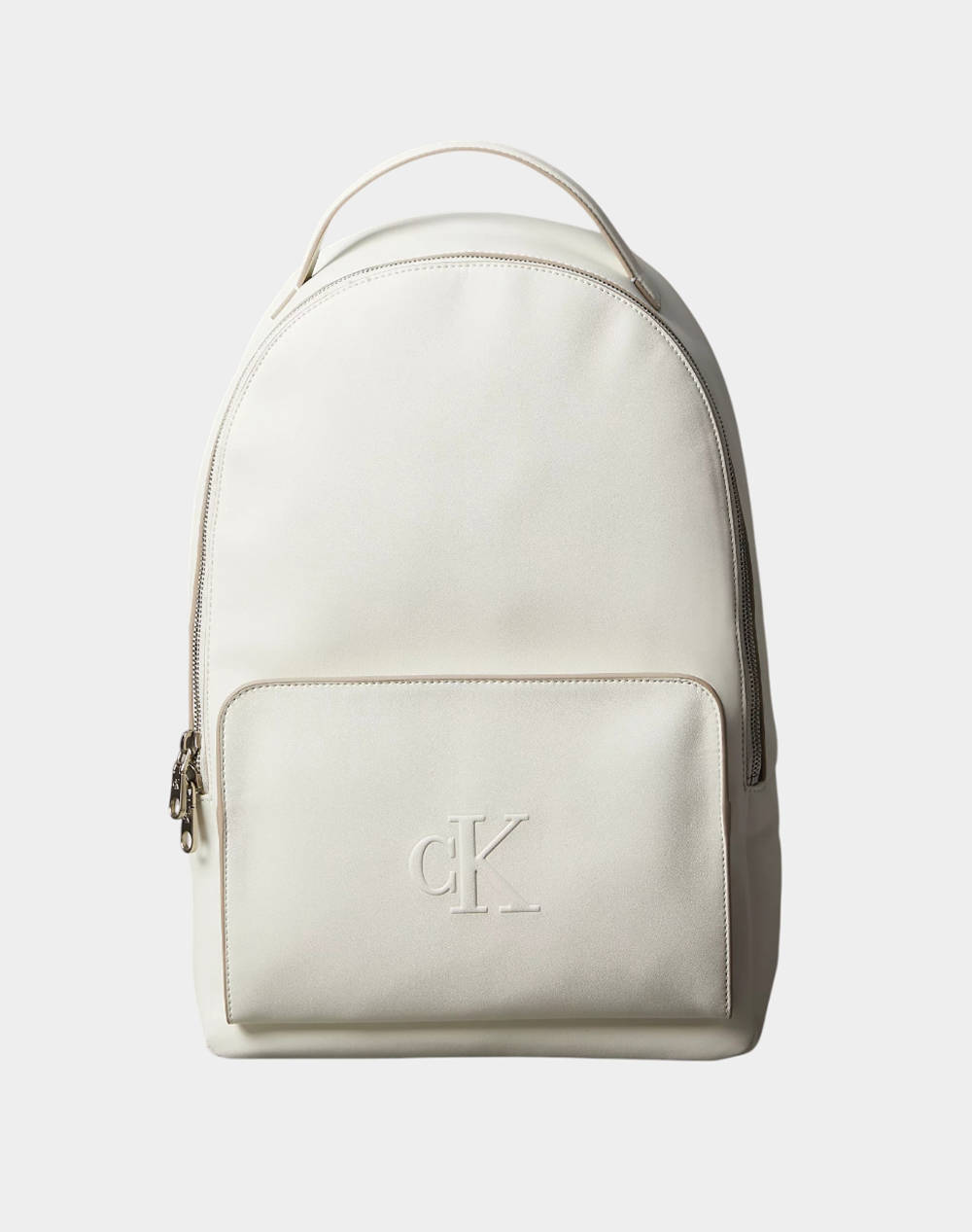 Calvin Klein Jeans Sclptd Imprsssn Slm (Dimensions: 26 X 39 X 11Cm) Women Accessories Bags Offwhite Imitation Leather Lv04K3165G Fup Female Bags