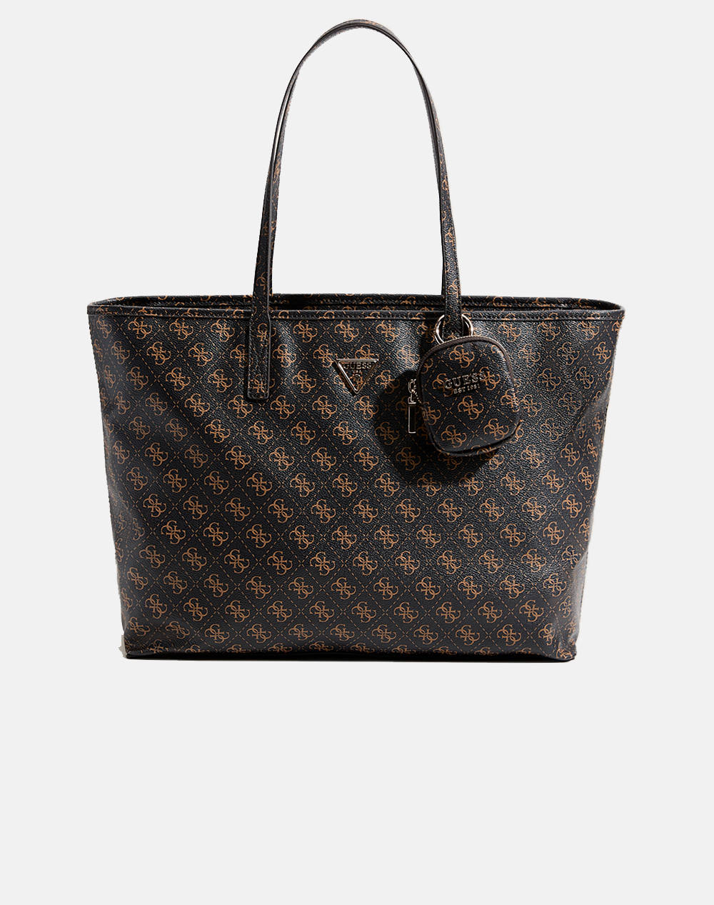 Guess Power Play Ii Large Tech Tote Bag Women (Dimensions: 40 X 28 X 12Cm.) Women Accessories Bags Brown Imitation Leather Hwqg7124240 Bnl Female Bags