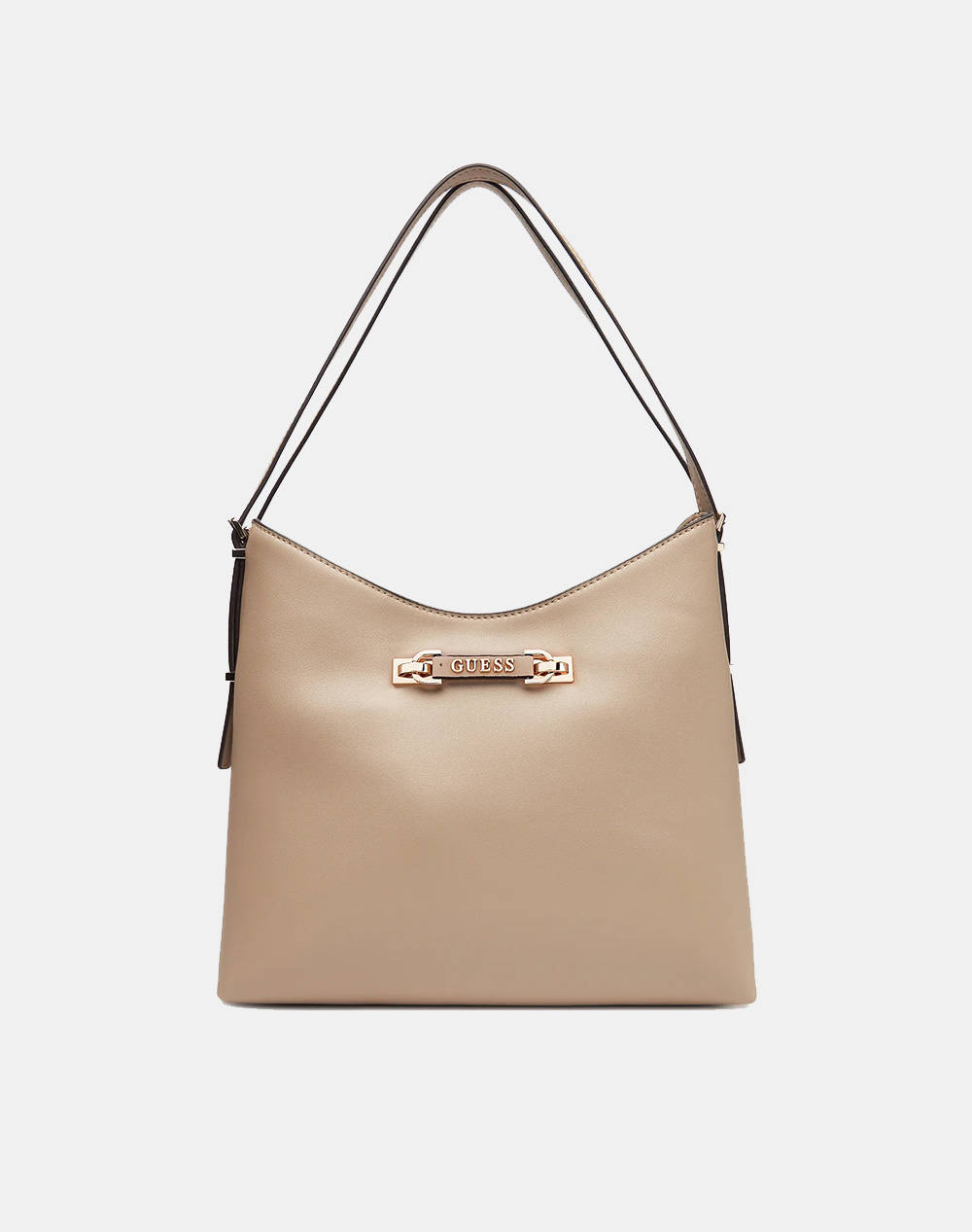 Guess Lefia Large Hobo Bag Women (Dimensions: 33 X 24 X 11Cm.) Women Accessories Bags Biege Imitation Leather Hwbg9644020 Sit Female Bags Biege