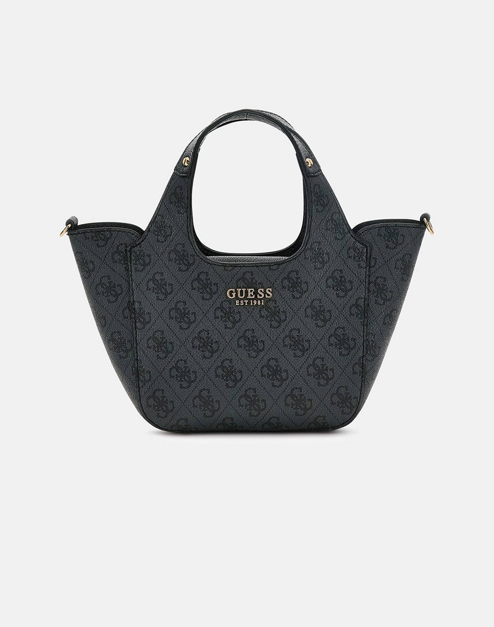 Guess Calista 2 In 1 Mini Tote Bag Women (Dimensions: 27 X 17 X 8Cm.) Women Accessories Bags Darkslategrey Imitation Leather Hwsg7334750 Clo Female