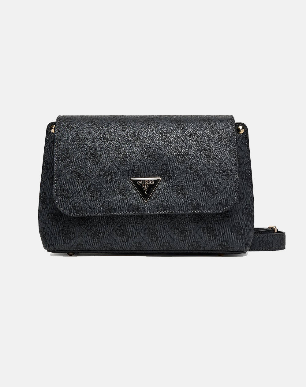 Guess Meridian Ii Flap Crossbody Bag Women (Dimensions: 25 X 19 X 8Cm.) Women Accessories Bags Darkslategrey Imitation Leather Hwsg6974200 Clo Female