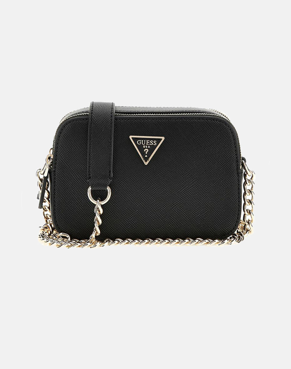 Guess Noelle Ii Crossbody Camera Bag Women (Dimensions: 20 X 13 X 8Cm.) Women Accessories Bags Black Imitation Leather Hwzg9672140 Bla Female Bags