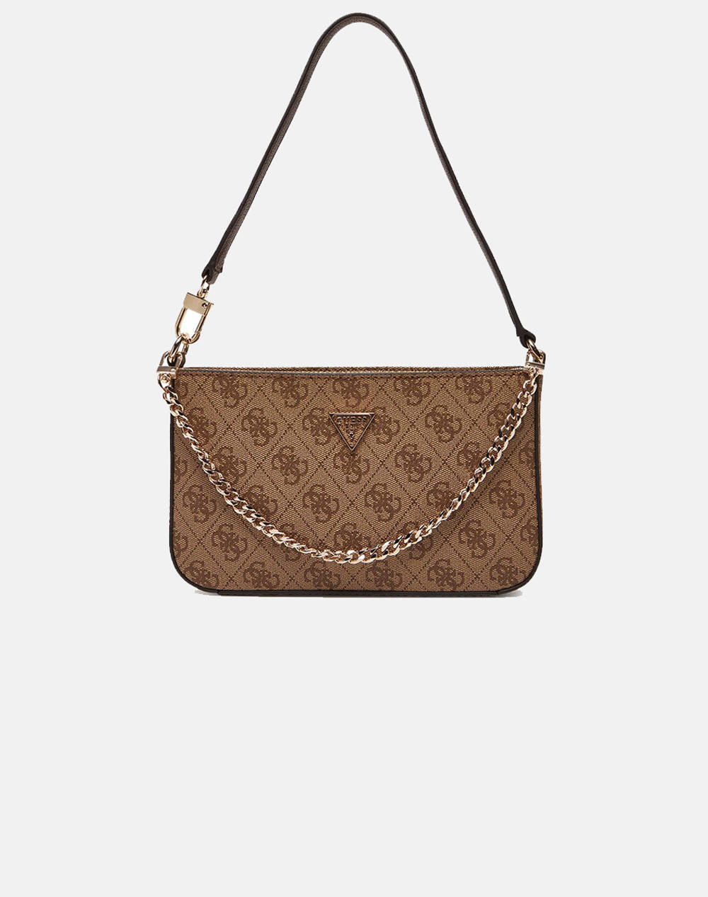 Guess Noelle Ii Mini Tp Zp Shldr Bag Women''S Bag (Dimensions: 22 X 13 X 4Cm.) Women Accessories Bags Brown Imitation Leather Hwbg9672720 Lgw Female