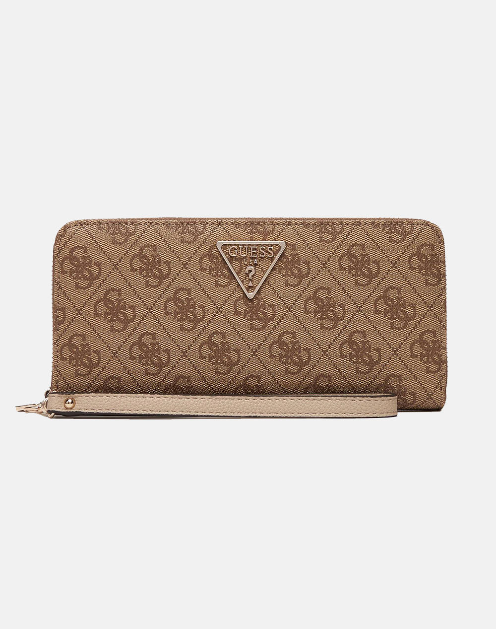 Guess Laurel Ii Slg Large Zip Around Women''S Wallet (Dimensions: 20.5 X 10 X 2.5Cm.) Women Accessories Wallets Cappuccino Imitation Leather Swsg745