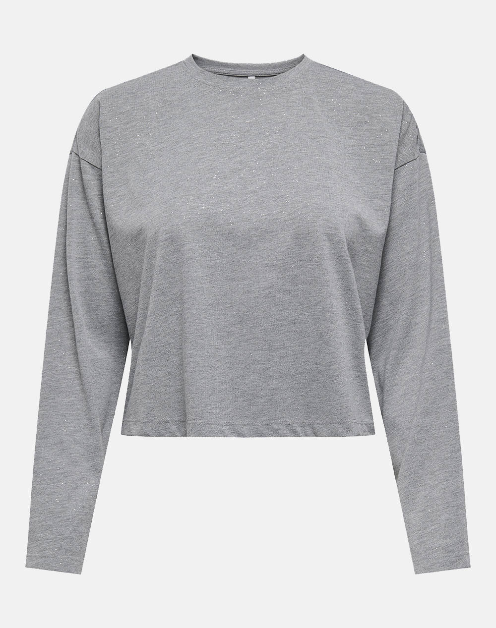 Only Onlmelle L/S Glitter Top Jrs Γυναικα Ρουχα Μπλουζες Τοπ/Κορμακια Gray Βαμβακισυνθετικο 15357717 Silversilver Foil