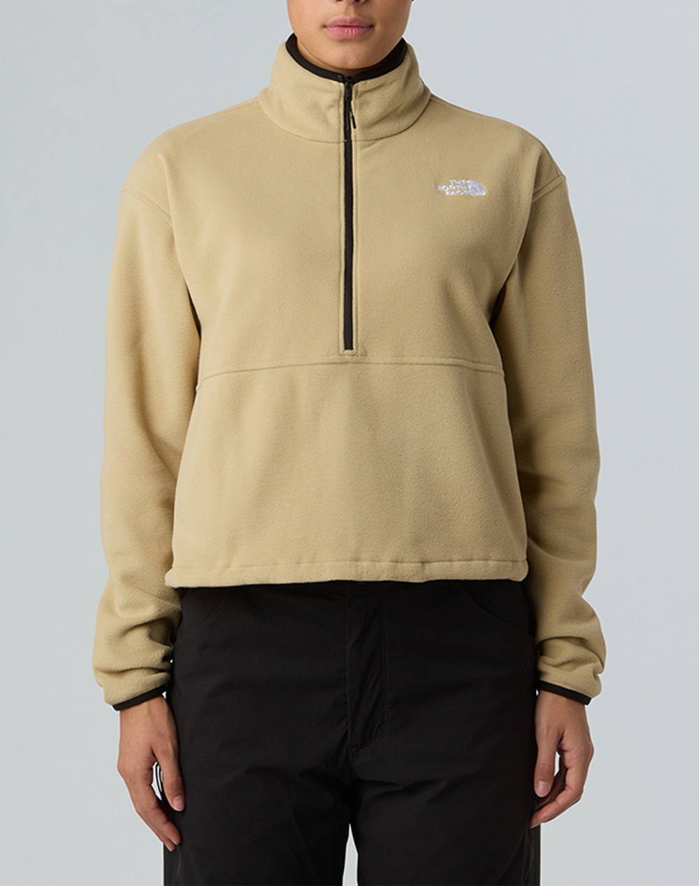 The North Face W Glce Flc 1/2 Zip Jkt Γυναικα Ρουχα Μπλουζες Φουτερ Biege Συνθετικο Nf0a8d2c Nflk5 - Koolfly
