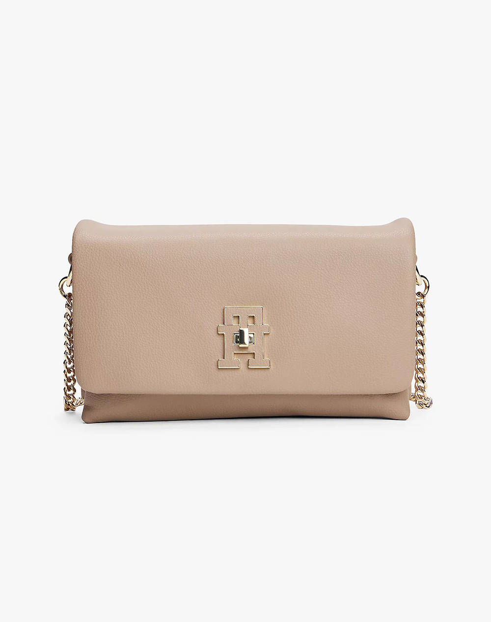 Tommy Hilfiger Th Modern Mini Crossover (Dimensions: 21 X 8 X 11Cm) Women Accessories Bags Biege Imitation Leather Aw0Aw17462 Afe Female Bags Biege