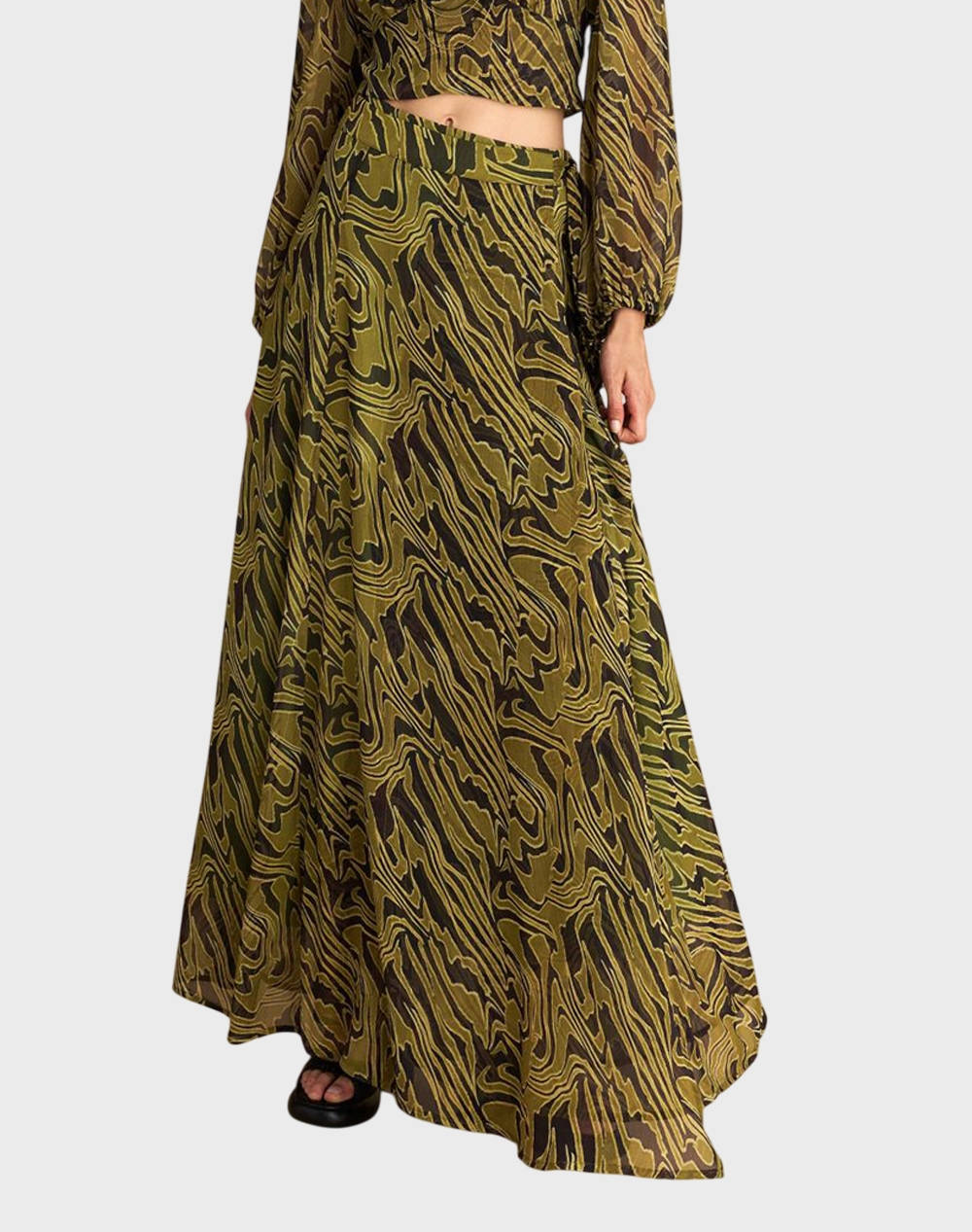 Attrattivo Skirt Women Clothes Skirts Multi Synthetic 92161550 Celer Female Skirts