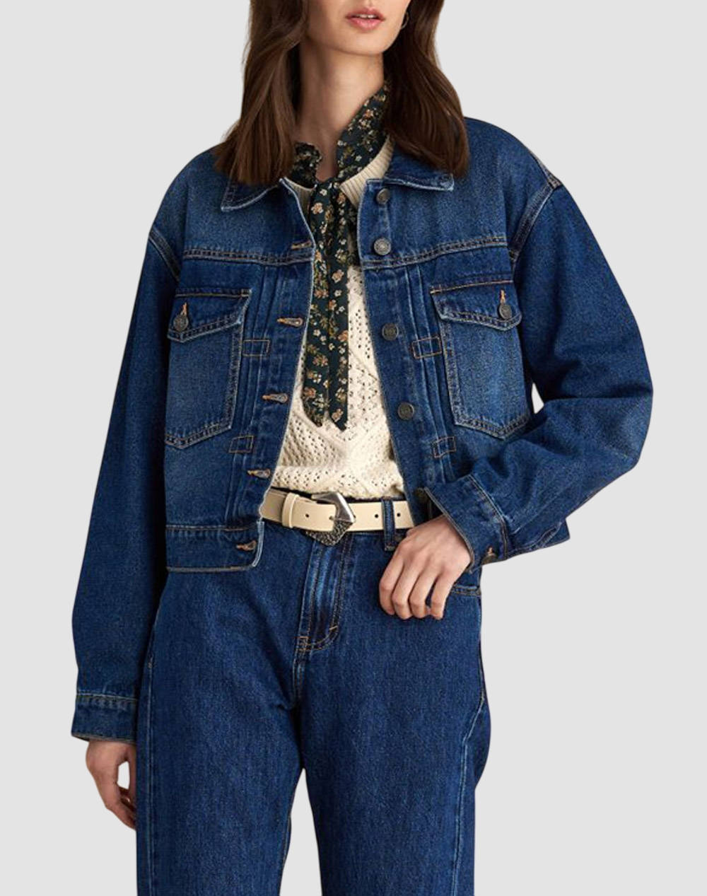 Attrattivo Jacket Women Clothes Outerwear Outerwear Jackets Jeanblue Cotton,Viscose,Elastic 9921646 Mple Female Jackets Blue