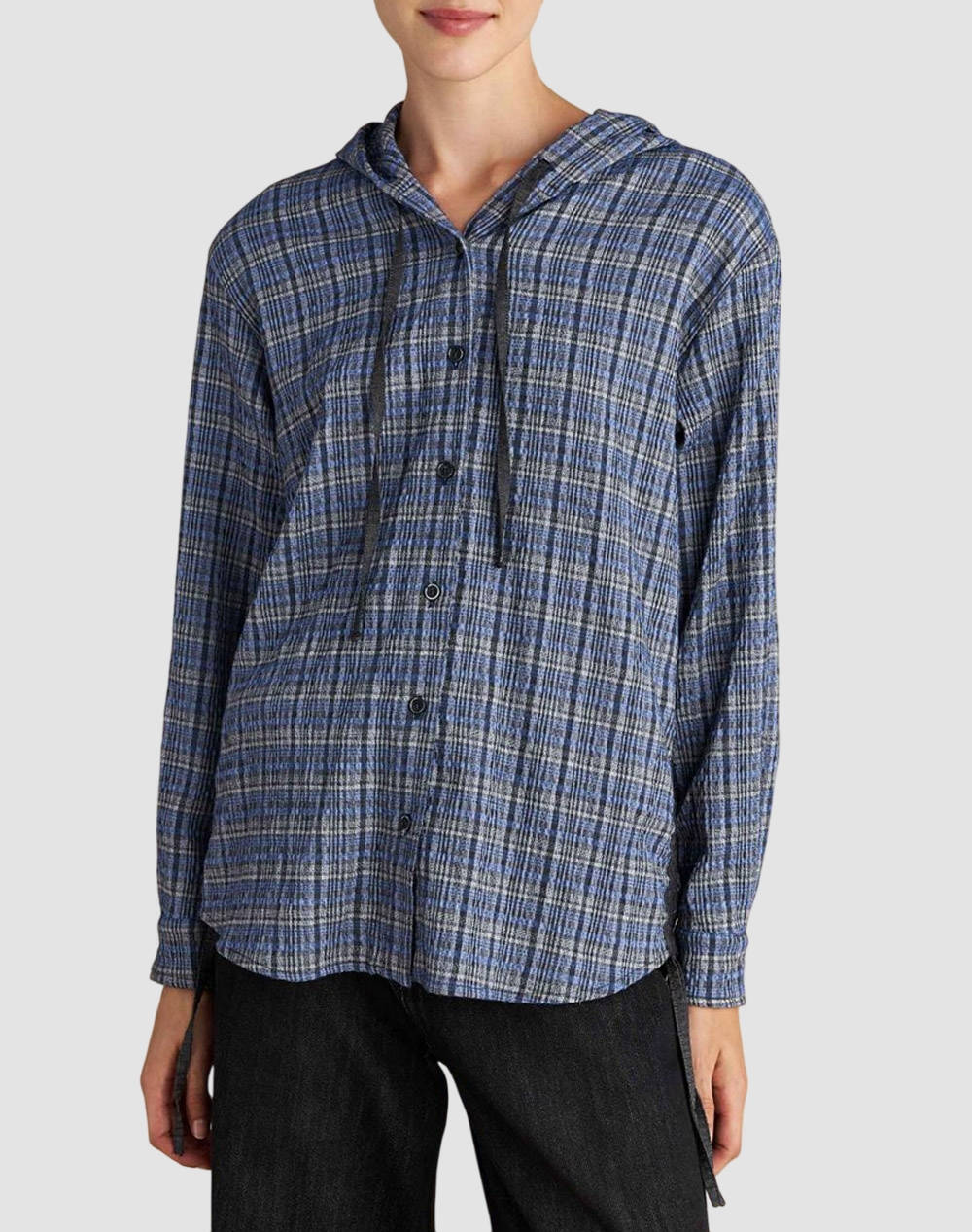 Attrattivo Shirt Women Clothes Shirts Multi Viscose,Elastic,Synthetic 92008203 Mple Female Shirts