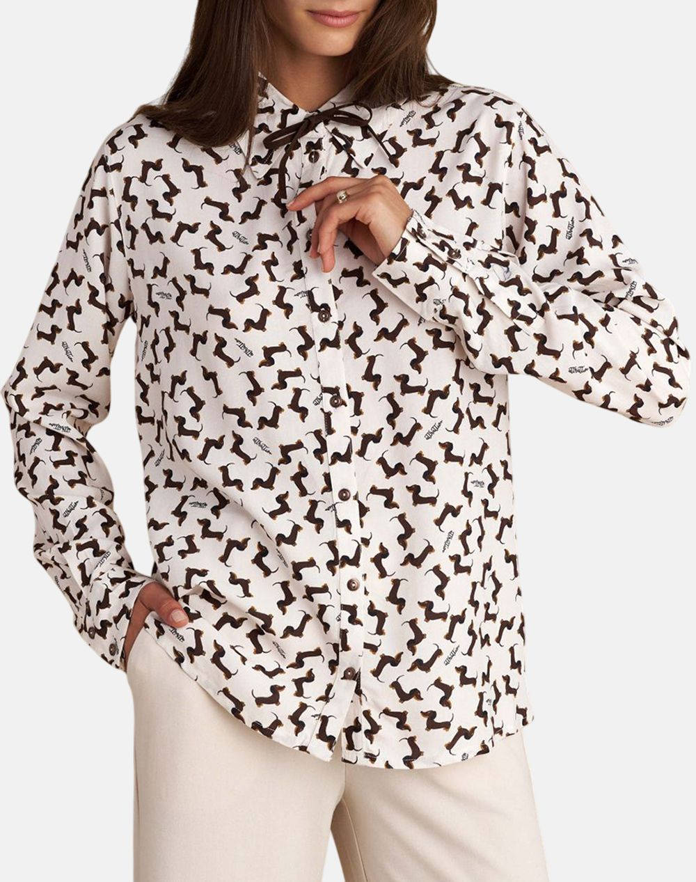 Attrattivo Shirt Women Clothes Shirts Multi Viscose 9922024 Multi Female Shirts