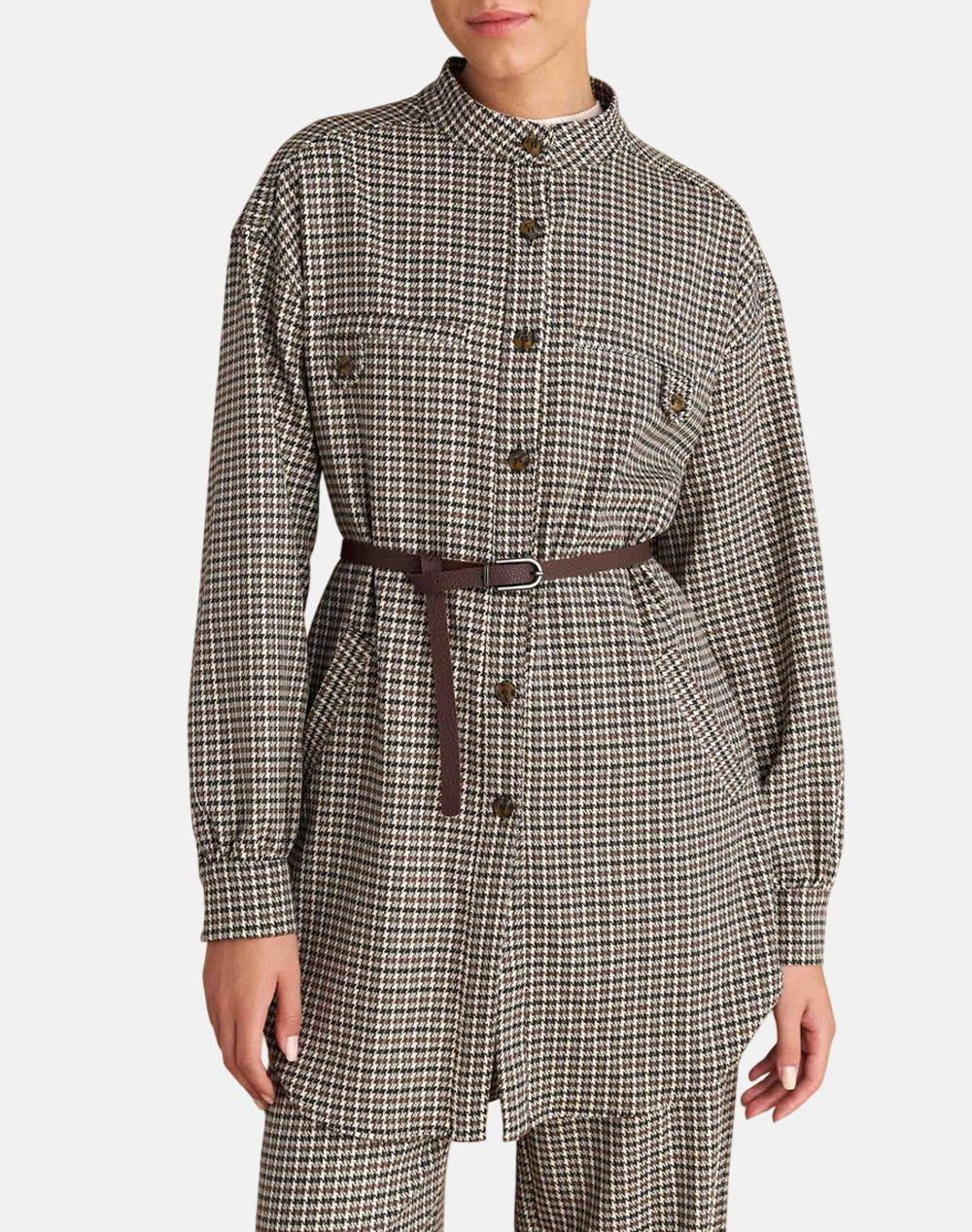 Attrattivo Shirt Women Clothes Shirts Multi Viscose,Elastic,Synthetic 92006608 Multi Female Shirts