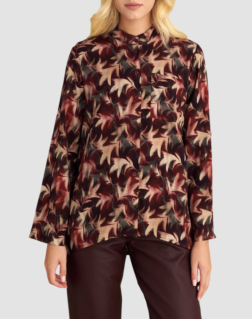 Attrattivo Shirt Women Clothes Shirts Multi Viscose 9922428 Multi Female Shirts