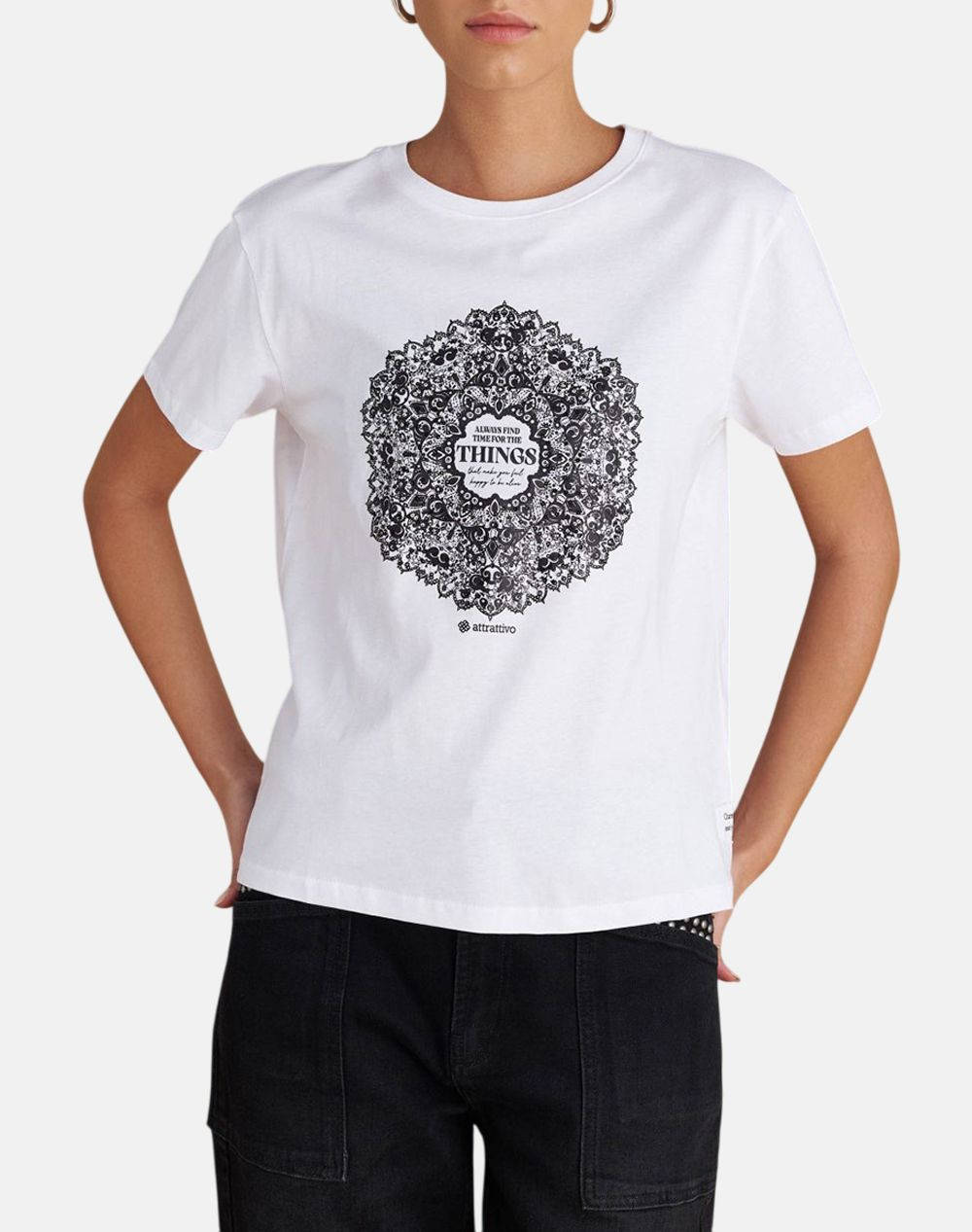 Attrattivo T Shirt Women Clothes Trousers Jeans/5P/Cargo White Cotton 9921801 Leyko Female Jeans/5P/Cargo
