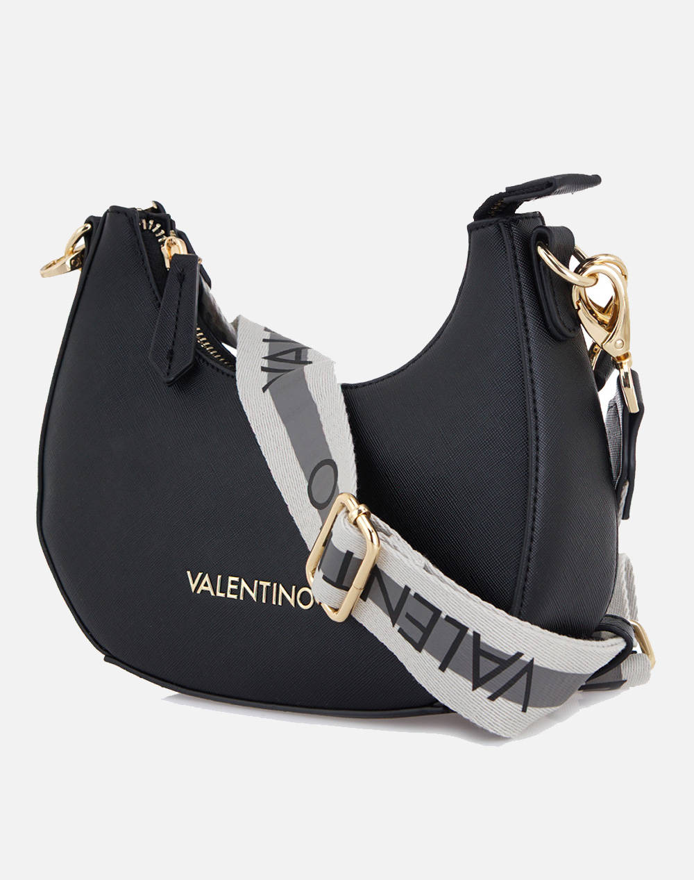 Valentino Hobo Bags (Dimensions: 22 X 19 X 6Cm.) Women Accessories Bags Black Imitation Leather V61680659001 001 Female Bags Black