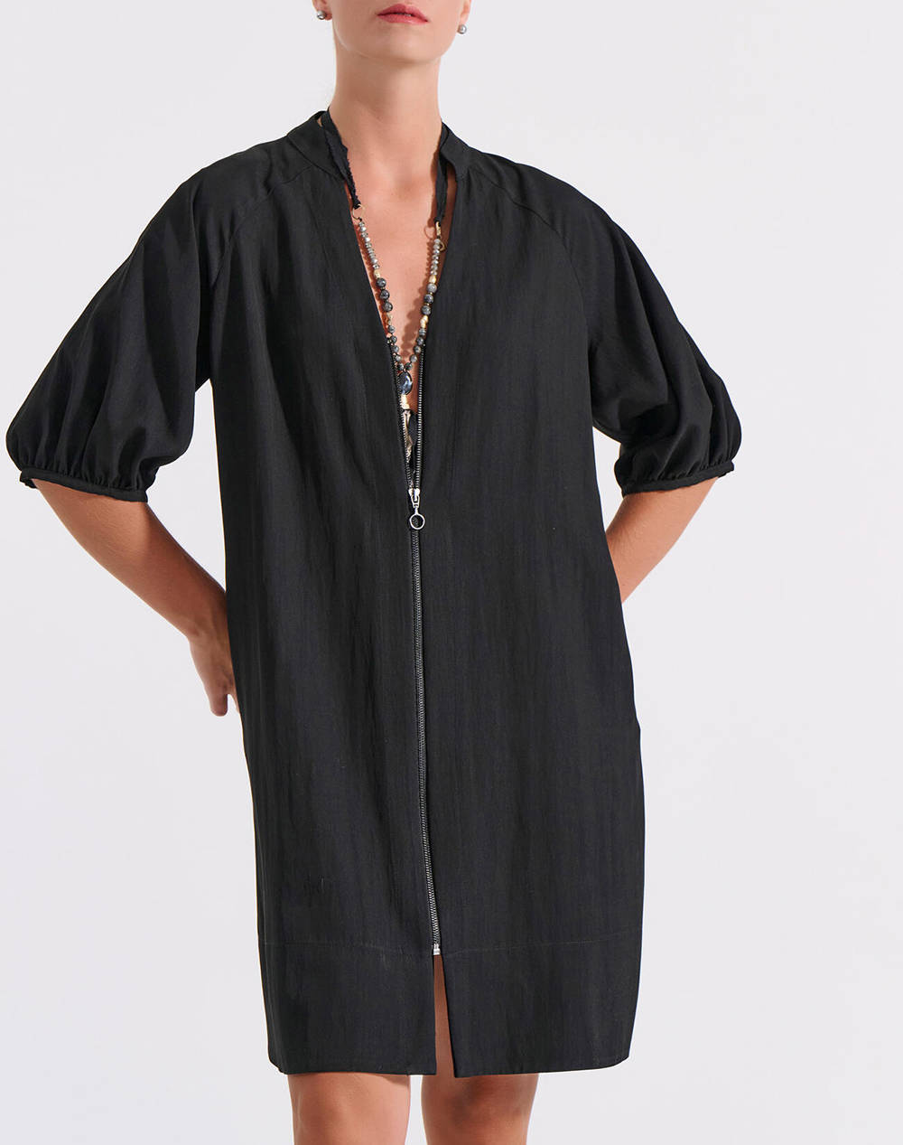 Bill Cost Dress Women Clothes Dresses Black Synthetic 10 060813 0 Μαύρο Female Dresses Black
