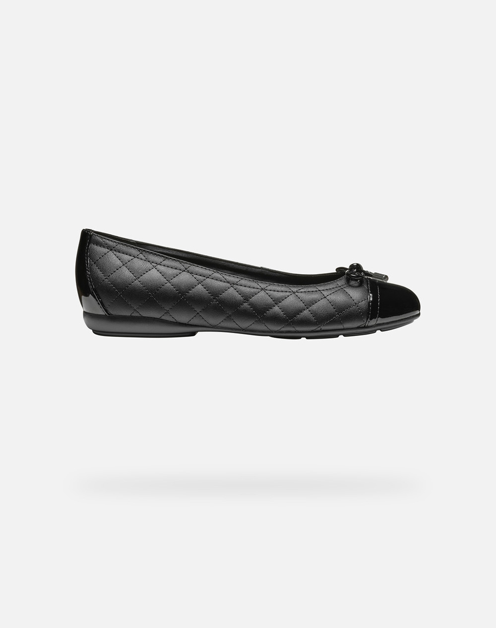 Geox D Annytah B Gbk+Gbk Pat Women Footwear Moccasins/Ballerinas Black Imitation Leather D467Nb05402C9999 C9999 Female Moccasins/Ballerinas Black