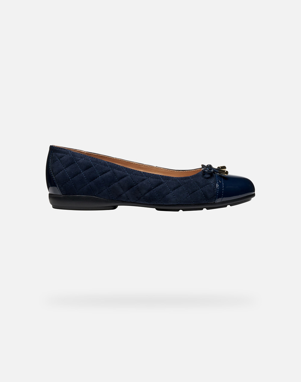 Geox D Annytah B Goa.Sue+Syn.Pat Women Footwear Moccasins/Ballerinas Darkblue Leather,Synthetic D467Nb021Hhc4002 C4002 Female Moccasins/Ballerinas
