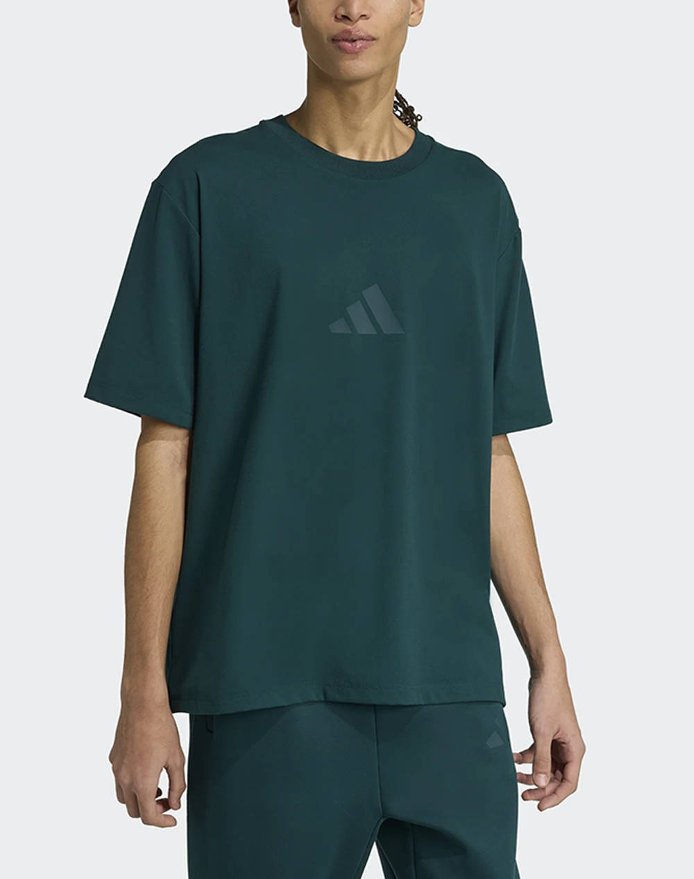 Adidas M Z.N.E. Tee Lo Ανδρας Ρουχα Μπλουζες T Shirt Darkgreen Με Ελασταν,Συνθετικο Jw4781 Aurivy - Koolfly