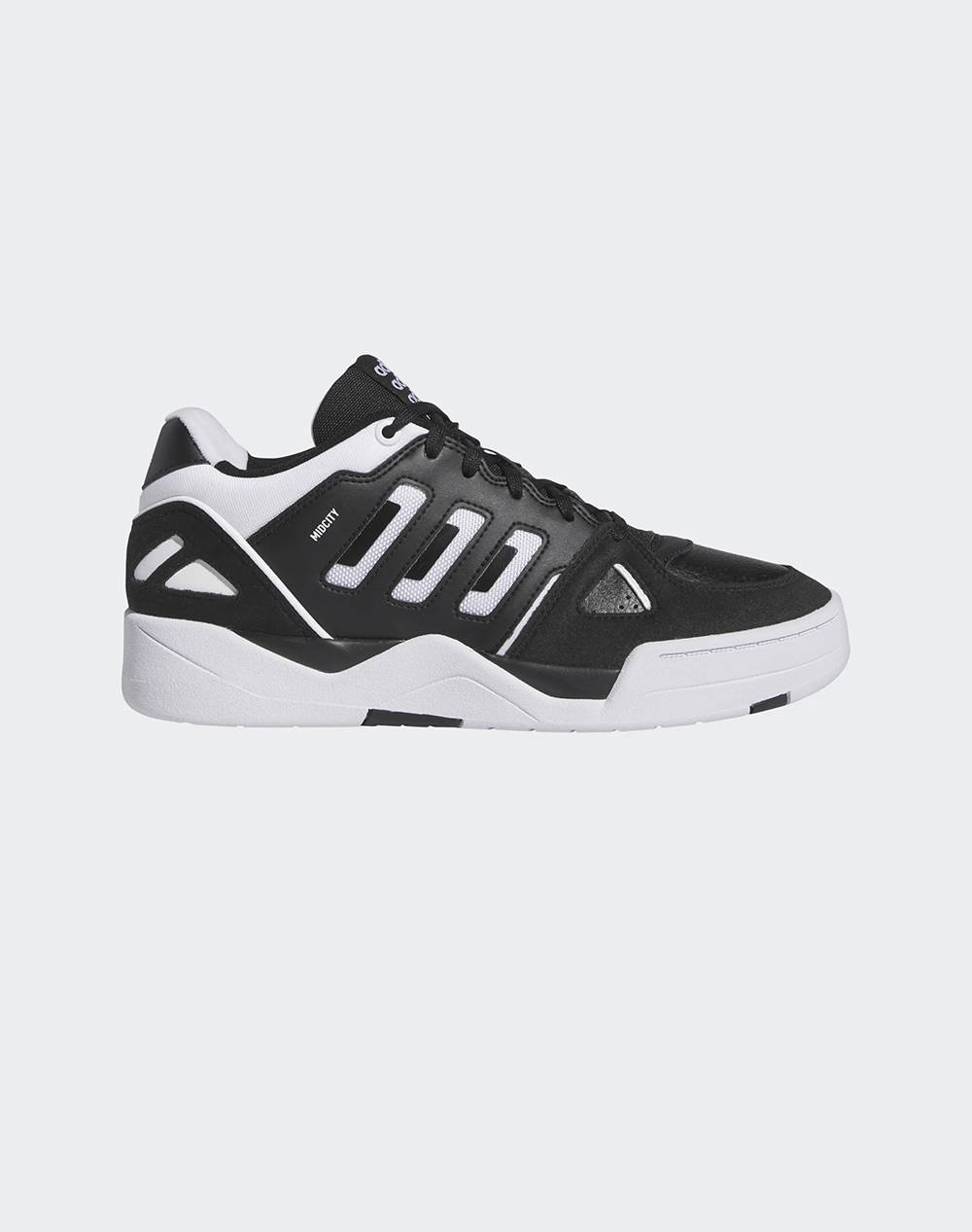 Adidas Midcity Low Ανδρας Αθλητικα Παπουτσια Παπουτσια Black Απομιμηση Δερματοςσουετ Ie4518 Black