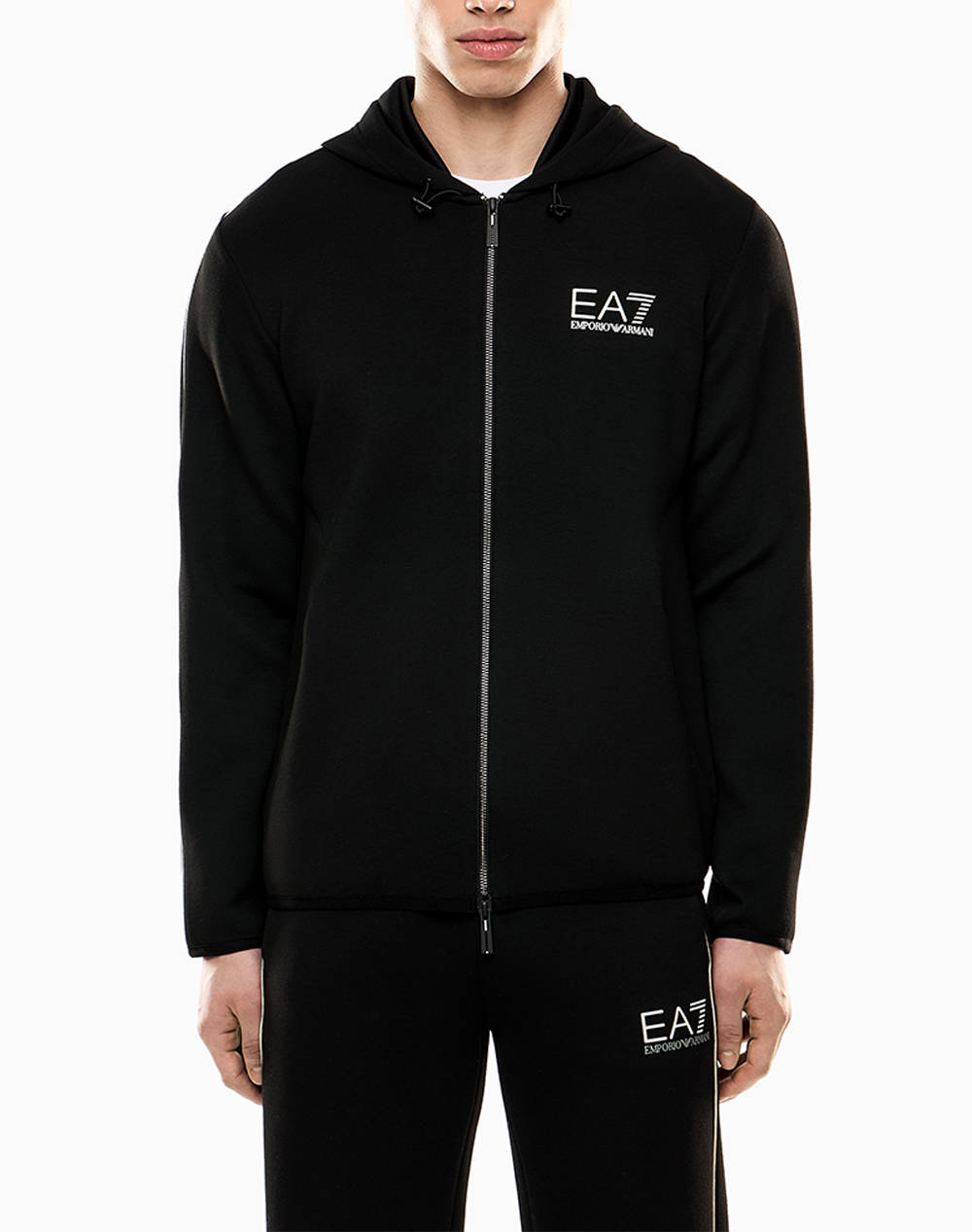 Ea7 Sweatshirt Ανδρας Ρουχα Ζακετες Φουτερ Ζακετες Black Βισκοζ,Με Ελασταν,Συνθετικο 7M000671af14146 Uc001 - Koolfly