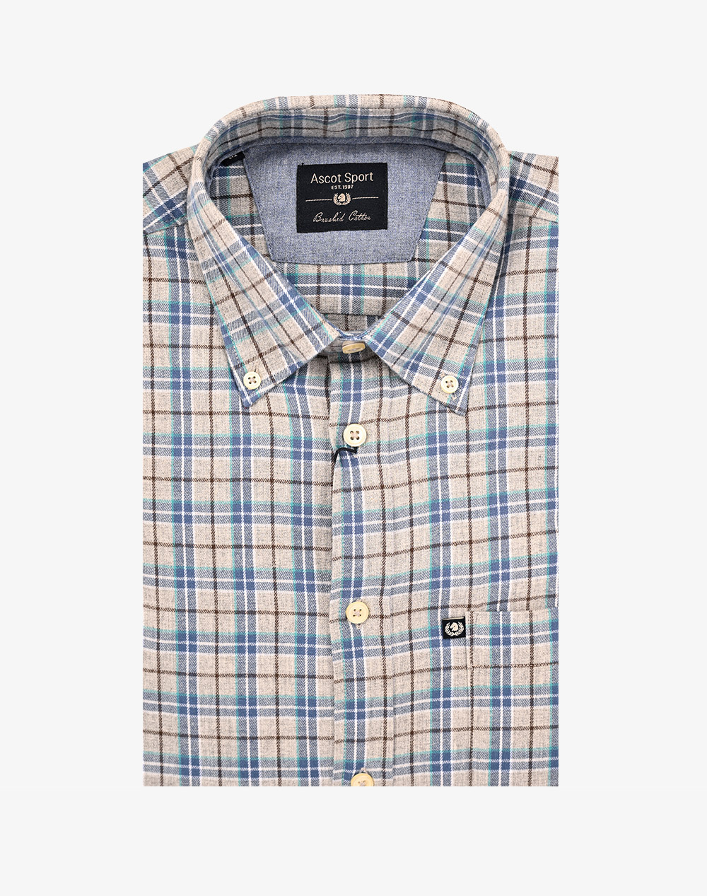 Ascott Πουκαμισο Ανδρας Ρουχα Πουκαμισα Ciel Βαμβακι 15284209 16 - Koolfly