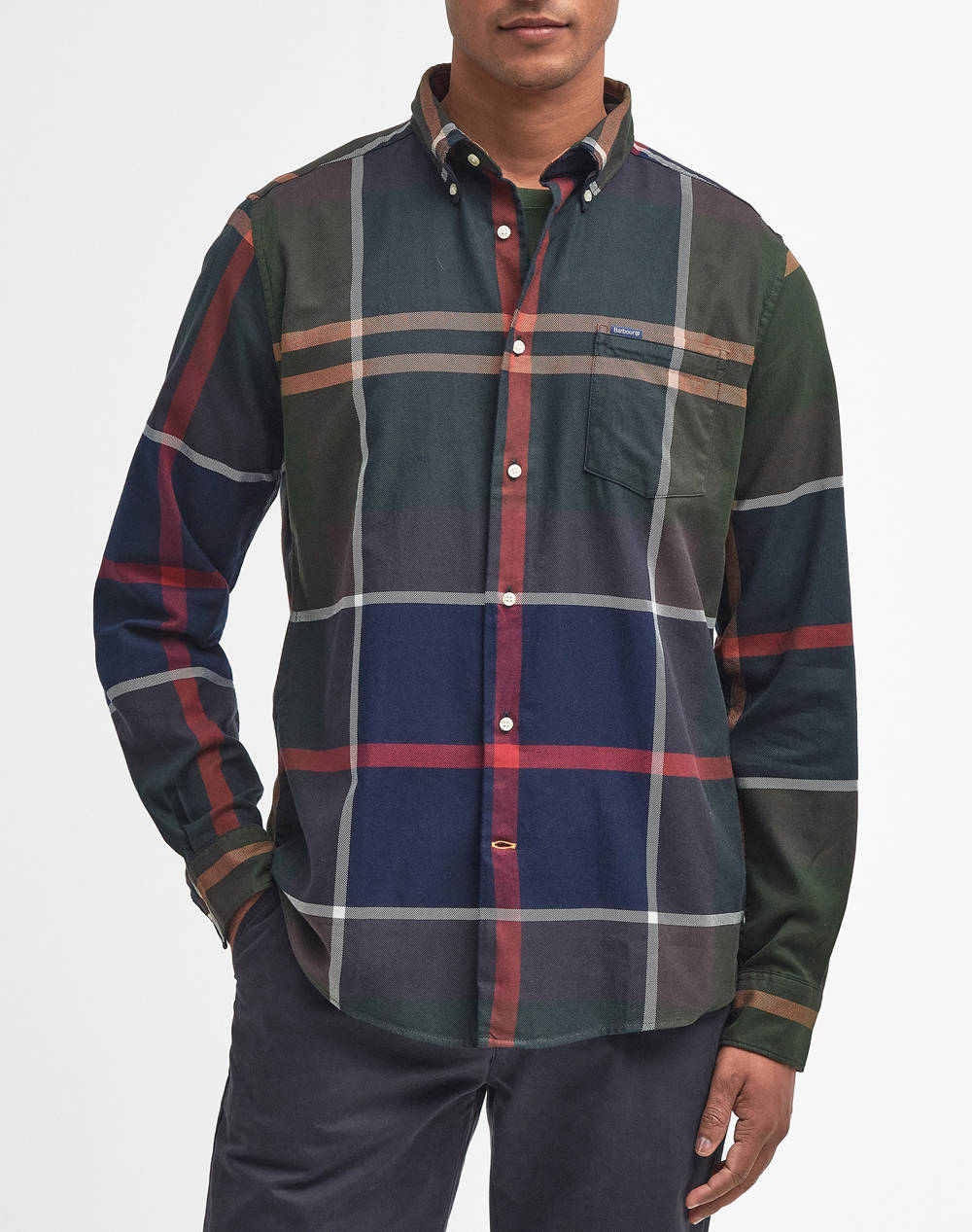 Men Clothes Shirts Mixed Cotton Msh4980 Brtn51 Male Shirts