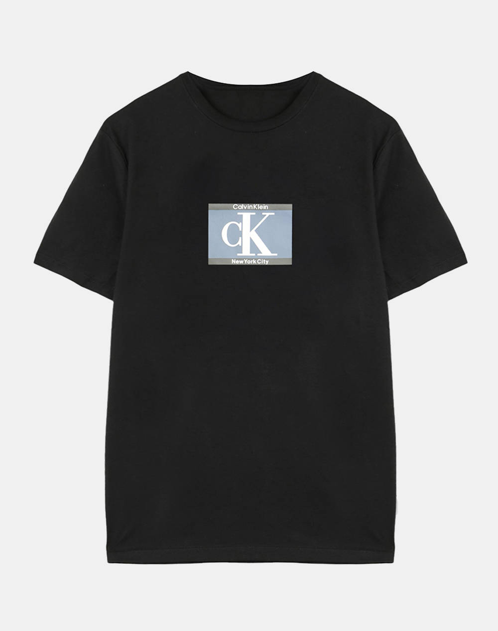 Calvin Klein Ss 30S E Sprtswr 3 G Men Clothes T Shirts & Sweatshirts T Shirts Black Cotton Lv04Rc854G Ub1 Male T-Shirts Black