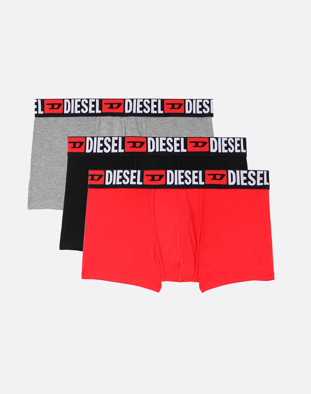 Diesel Umbx Damienthreepack Boxer Shorts Men Underwear Briefs Boxer Briefs Multi Cotton,Elastic,Synthetic 00St3V0Ddai E5326 Male Boxer Briefs