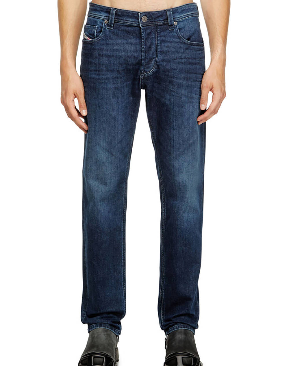 Diesel 1986 Larkee Bead L.32 Trousers Men Clothes Trousers Jeans Denimblue Cotton,Elastic 00Su1X0Cnaa 01 Male Jeans Blue